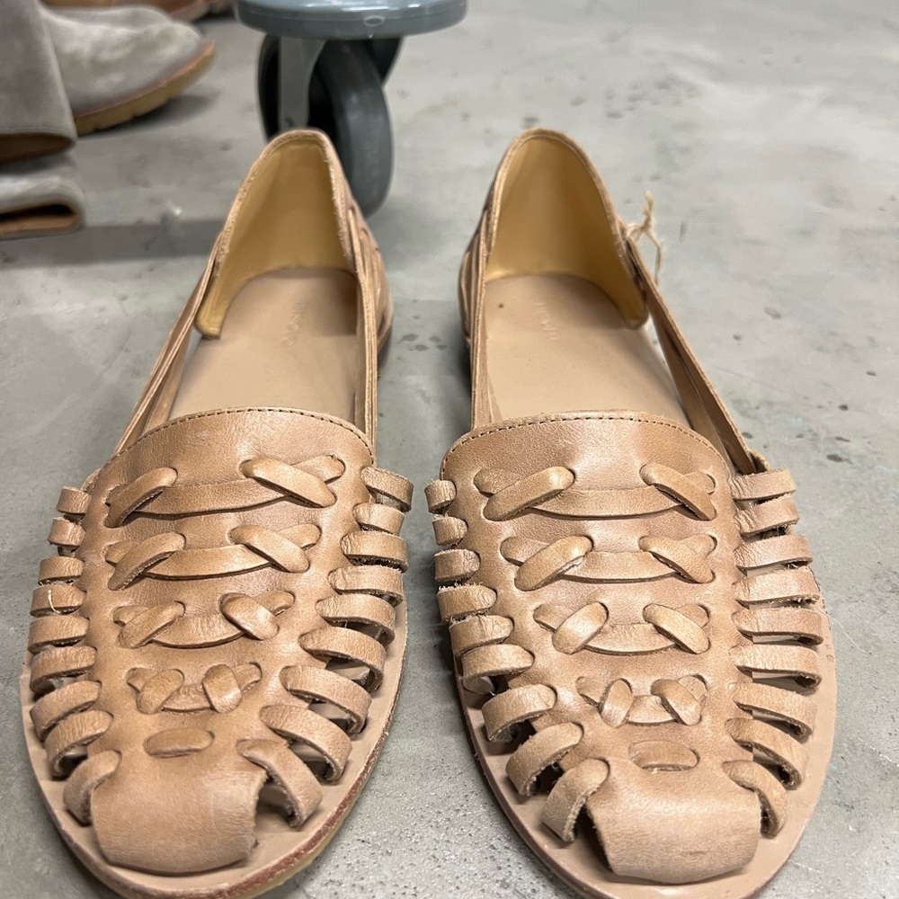 Nisolo Huarache Flats - Tan